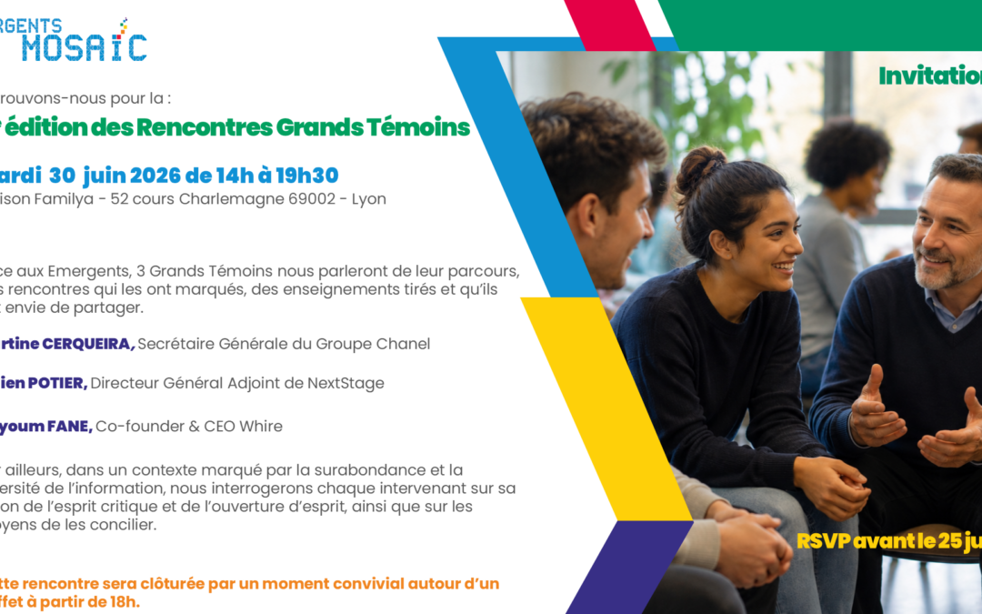 Rencontres Grands Témoins – 30 Juin 2026